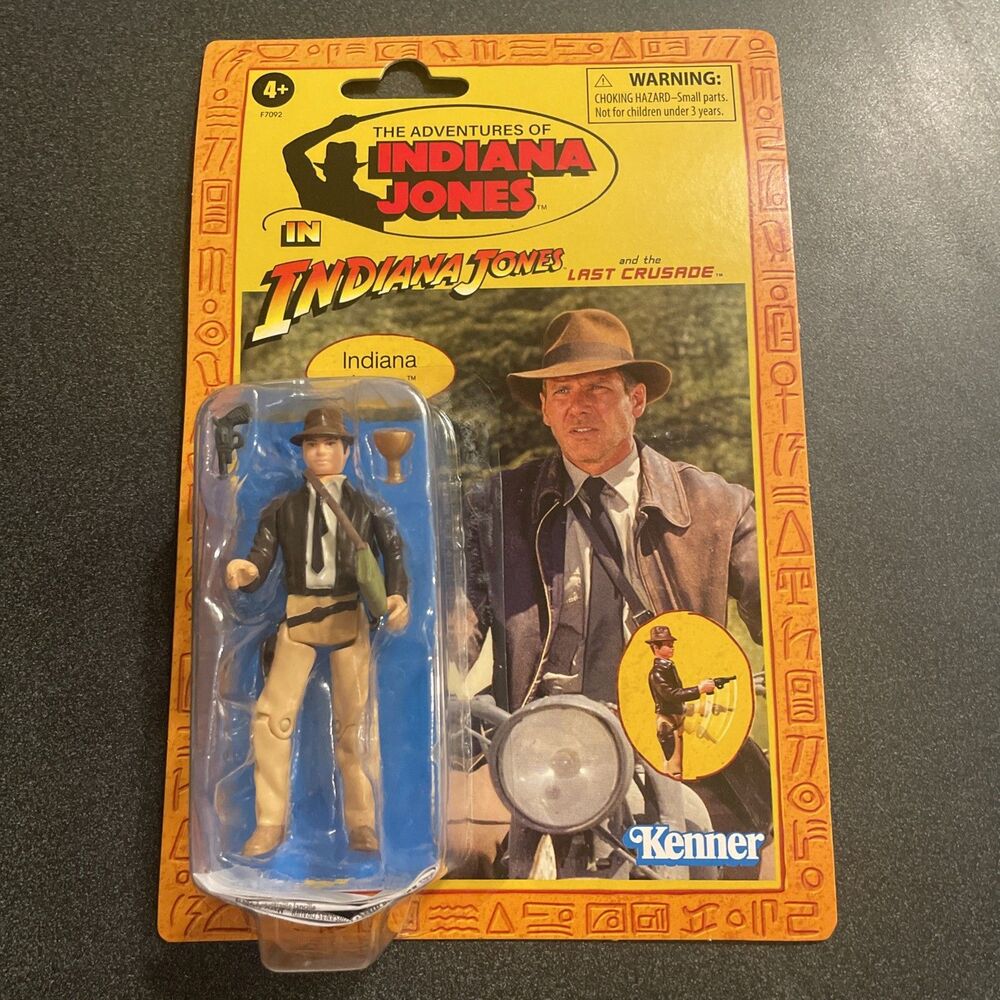 Hasbro 2023 Indiana Jones and the Last Crusade Retro Collection Action Figure
